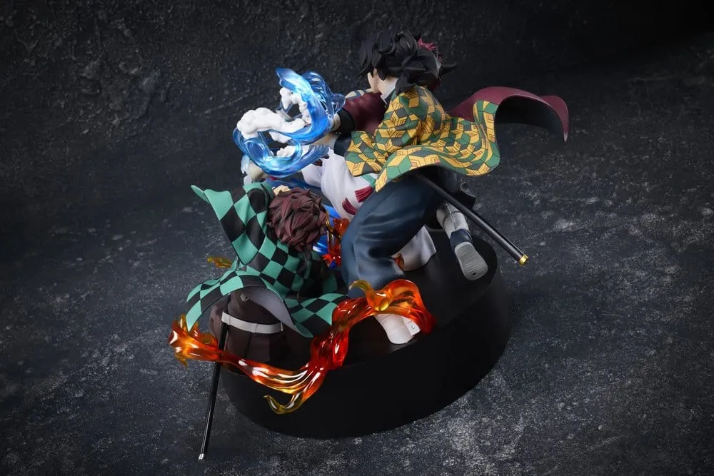 Demon Slayer: Kimetsu no Yaiba PVC Figure Tanjiro Kamado & Giyu Tomioka & Akaza 13 cm